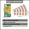 50 pieces toenail patch, toenail correction patch, corrector pedicure tools,