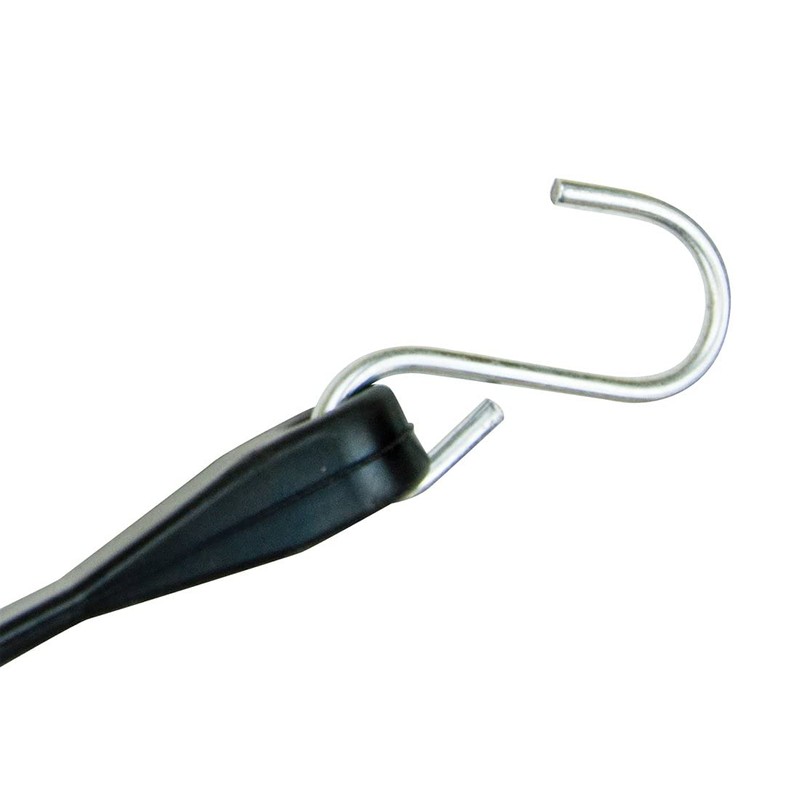 USA Tarp Straps with Crimped Hooks - 10 Inch -