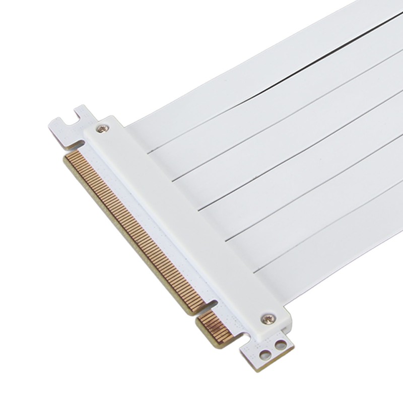 PCIE 3.0 X16 Riser Cable High Speed Flexible 90 Degree