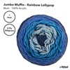 Yatsal Jumbo Muffin 8-Ply Premium Knitting Yarn 200 g, Luna