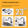 Hiqufet Black Kitchen Faucet with Pull Down Sprayer, Rv Kitchen