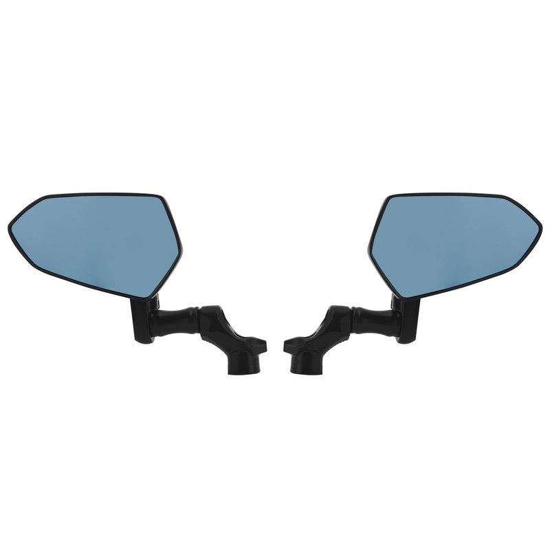 MAD HORNETS Premium Aluminum Side Mirror M8 M10 Mount Anti-glare