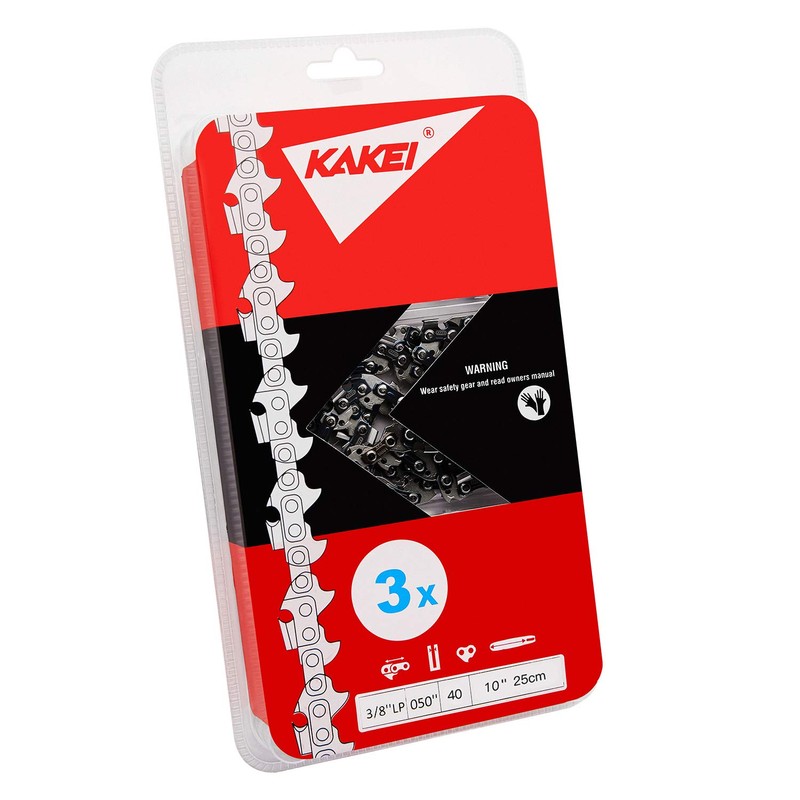 KAKEI 1-Pack S40 Chainsaw Chain for 10 Inch Bar -