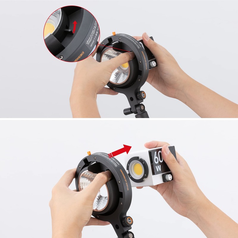 ZHIYUN Adapter A for G60 Video Light from Bowens Mount