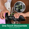 Slow Masticating Juicer,Brecious Cold Press Juicer with 2 Speed Modes