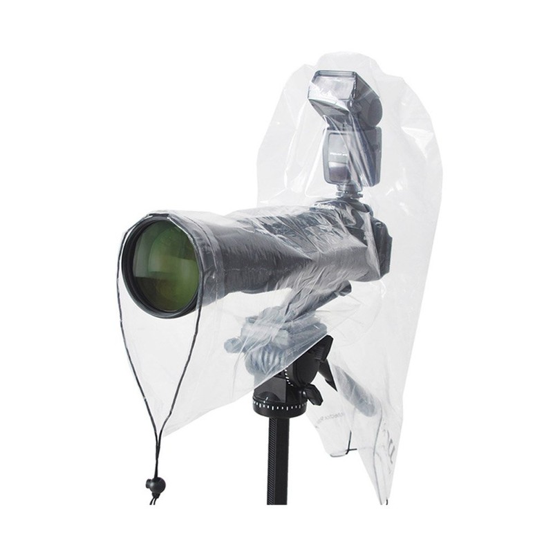 JJC Rain Protection Cover for Camera and Lens (Pack of