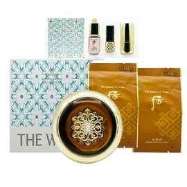 The Whoo Cheongidan Hwahyeon Essence Cushion No. 21 Special Set (Main Product + 2 Refills + Makeup Set) / 더후 천기단 화현 에센스 쿠션 21호 스페셜 세트 (본품+리필2+메이크업세트)