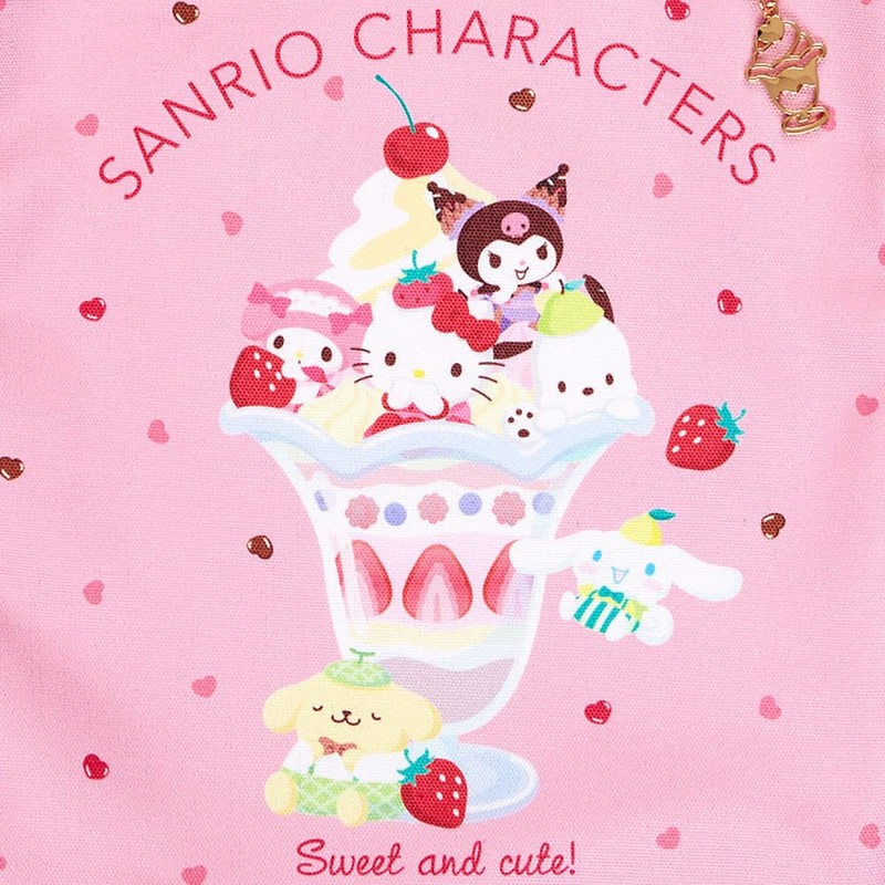 Sanrio 254100 Sanrio Characters Tote Bag (Sanrio Parfait)