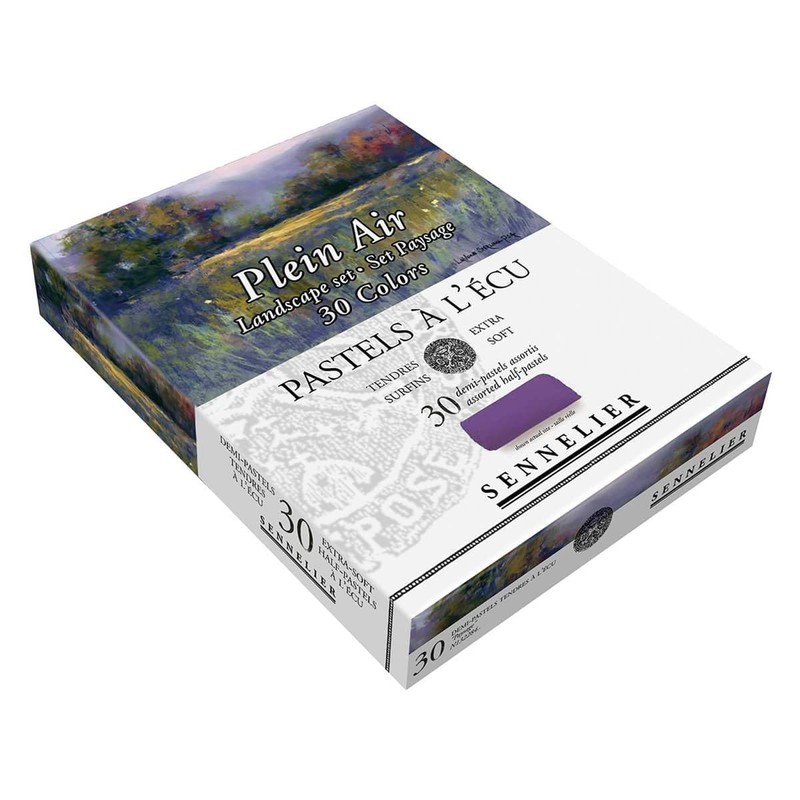 Savoir Faire Extra weicher Halbstäbchen Pastell-Set, Holz, Mehrfarbig, 30 Count