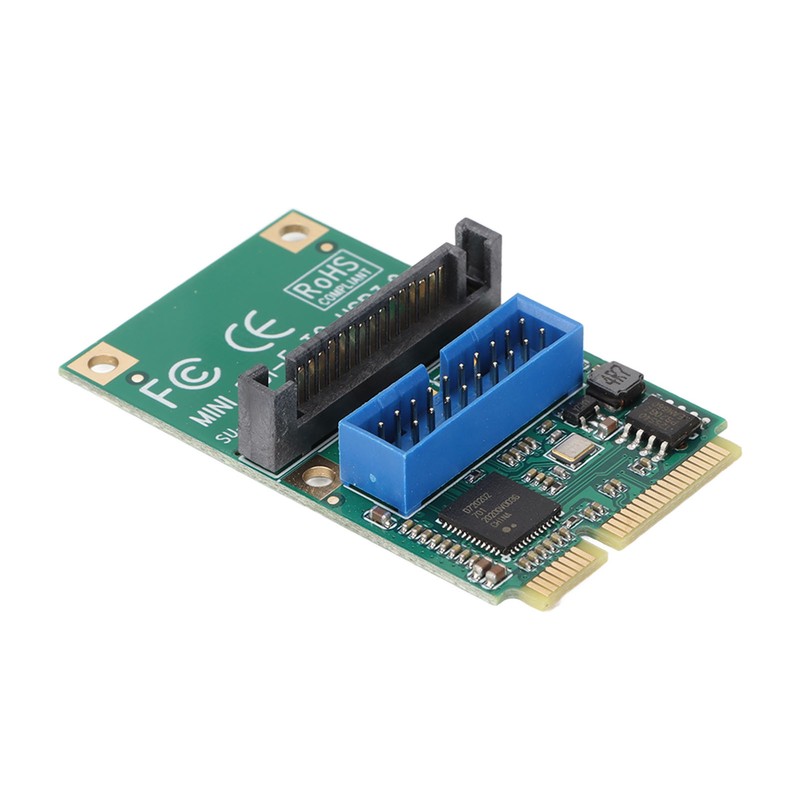 MINI PCIE to USB3.0 Expansion Card 19/20PIN 5Gbps Transmission 15Pin
