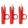 Thread Scissors Stainless Steel Yarn Scissors 3 Pieces Sewing Scissors