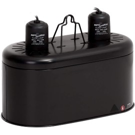 REPTI ZOO Dual Reptile Light Fixture for Reptile Dome UVB Lamp Fixture Dual Reptile Reflector Dome Lamp Cap Combo Integration Design Heat Lighting Lamp Kit