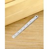 QWORK Taper Gauge Gap Gage Welding Wedge Feeler Gauge Gap