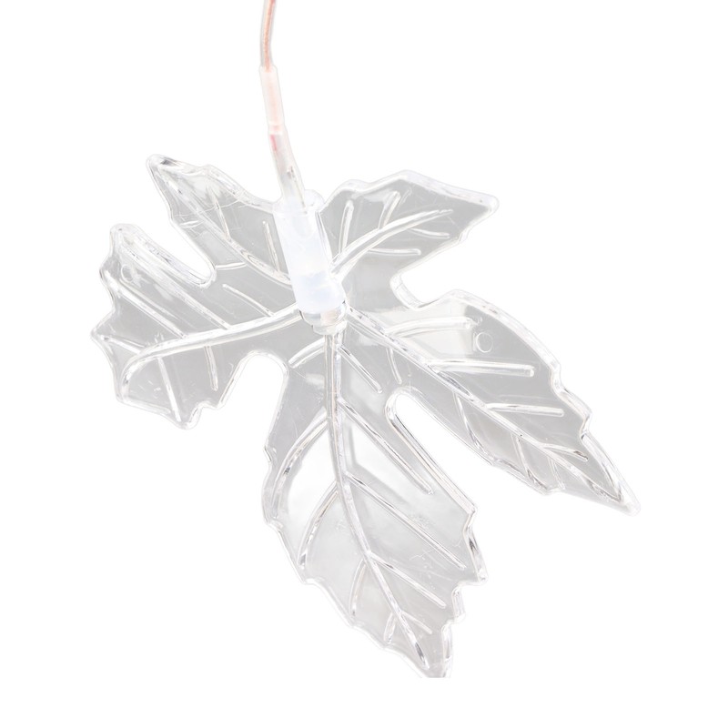Solar Wind Chimes Maple Leaf LED Mobile Wind Chimes Lights