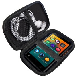 Compatible with innioasis G1 Case, Blueshaweu Hard Shell Travel and Storage Case Carrying Case Compatible with innioasis G1 / G3 4" Full Touch Screen MP4 MP3 Player (Black)