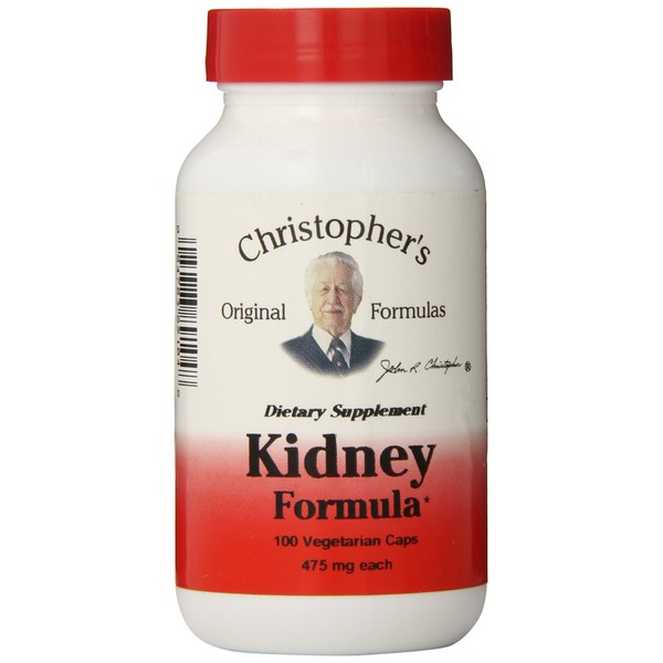 Dr. Christopher's Original Formulas Kidney Formula Capsules, 475 mg, 100 Count