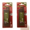 OLFA 9148 ABB-10B 9mm UltraSharp Black Snap-off Blade, 10-Pack (2