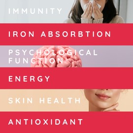 WELL ACTUALLY Liposomal Vitamin C 1000mg - (250ml - 50 Servings) High Strength Liquid Liposomal Vitamin C Supplement - Supports Immunity, Skin, Brain, Energy - Vegan, Strawberry & Lychee