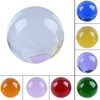 YISHUI HP0181 Crystal Ball, Multicolor Transparent Crystal, Clear Ball, 2.4