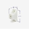 Drawer Slide Spacer Set (4-Pack) – Universal Fit for Face