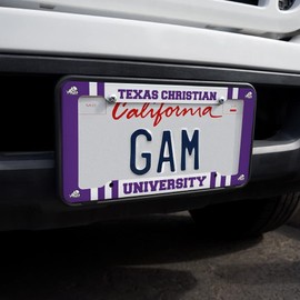 GRAPHICS & MORE Texas Christian University Logo License Plate Tag Frame