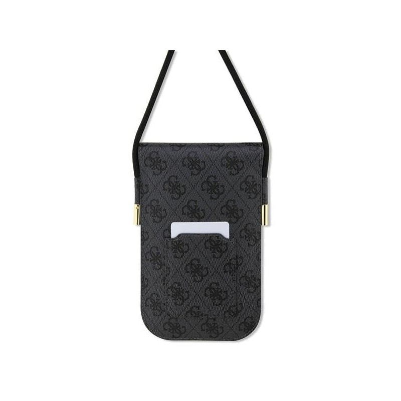 GUESS Case GUOWBP4SNSK Black 4G Metal Script Logo