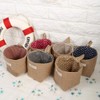 Cotton Linen Storage Bag, Clothes Bag Hanging Cotton Linen Basket