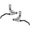 Shimano BL-T4000 Alivio 2-finger brake levers for V-brakes - silver