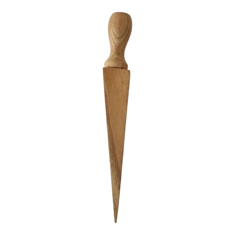 Türkeil aus Holz, 140 mm Länge, klassisches Griff-Design