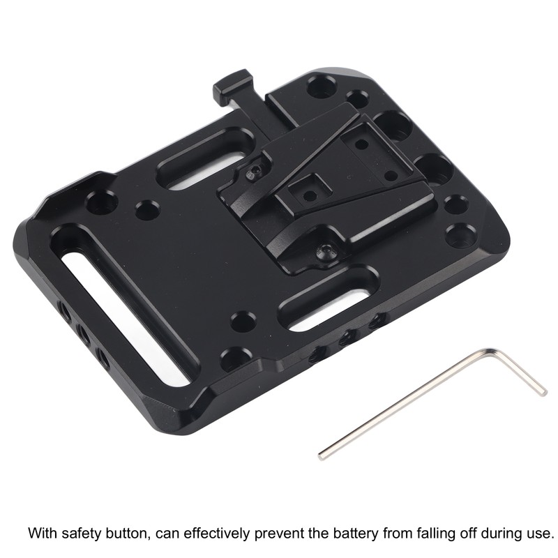 Full Metal V Mount Battery Board Base CNC Anodized Processing