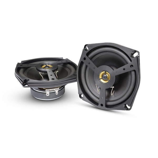 Show Chrome Accessories 13-106 5 1/2" Coaxial 2-Way Speakers, 2 Pack