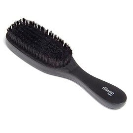 Diane Cepillo de cerdas de jabalí para hombres y mujeres, peinado de cabello fino a medio, estilos ondulados, alisador, cuero cabelludo suave, mango d