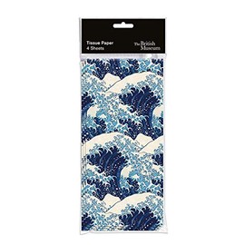 Pack of Wave Design Tissue Paper The British Museum Collection