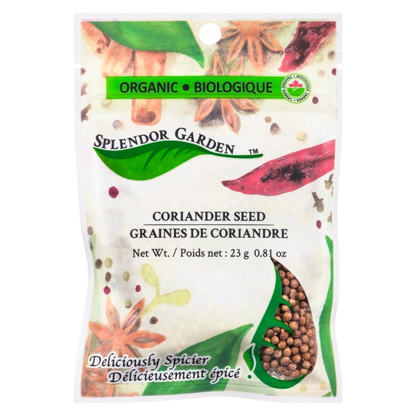 Splendor Garden Organic Coriander Seed Whole - 23 g