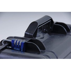 Padlock Combination Aluminum 30mm Black