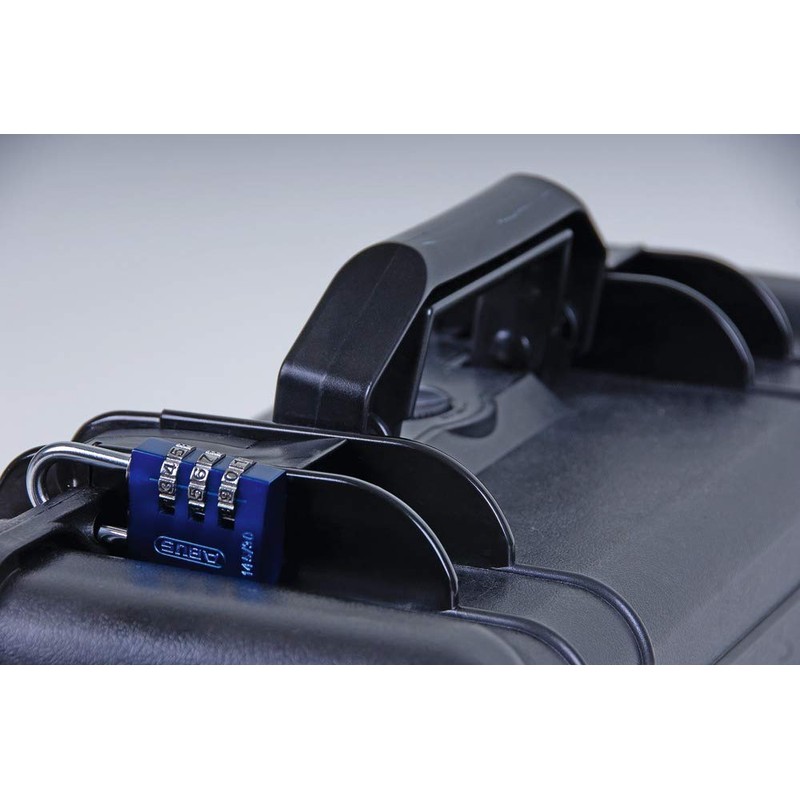 Padlock Combination Aluminum 30mm Black