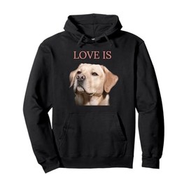White Labrador Retriever Shirt Yellow Love Lab Mom Dog Dad Pullover Hoodie