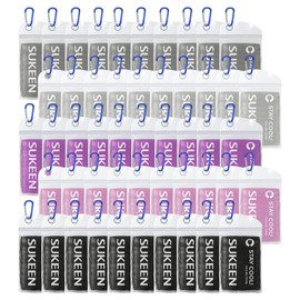 Sukeen Cooling Towel for Neck and Face(40"x12"),Bulk Ice Towel, Quick Dry Sports Cool Towels, Soft Breathable Sweat Towels for Workout, Yoga, Golf, Gym, Camping, Sport, Running(50pack)