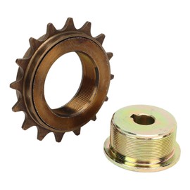Zerodis Freewheel, High Strength Freewheel Left Drive Adapter Set Professional for MY1016Z MY1016 MY1018 MY1020 (16T Sprocket)