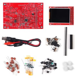 ALMOCN DSO138 - Kit de osciloscopio digital de fuente abierta de 2,4 pulgadas TFT 1MSPS DSO 138 Osciloscopio digital DIY Kit de bolsillo de mano 13803K, SMD pre-soldado