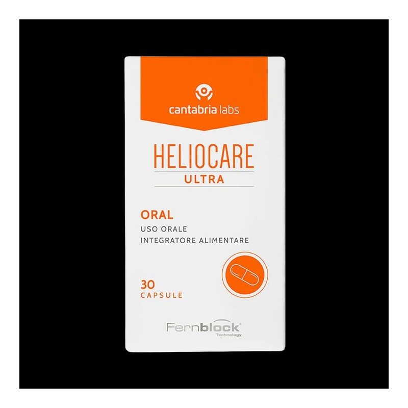 Heliocare Ultra Oral Supplements Capsules (30 Capsules). Food Supplement.