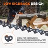 Hipa 12 Inch Chainsaw Chain 3/8" LP Pitch 043" Gauge