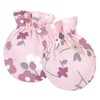 Gerber baby-girls Cap and Mitten SetsMittens, Pink Fox, 0-6 Months