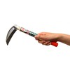 Takagi Kikudo Small Scythe Stainless Steel Orange Handle 4.7 inches