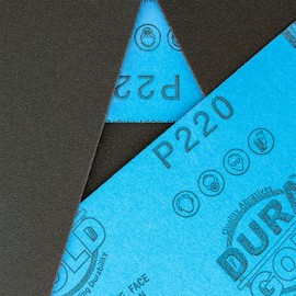 Dura-Gold Premium 220 Grit Wet or Dry Sandpaper Sheets, 5-1/2" x 9", Box of 25 - Medium-Cut Sanding, Detailing, Polishing Automotive, Woodworking