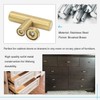 homdiy 10 Pack Gold Cabinet Knobs Kitchen Cabinet Knobs -