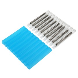 10pcs M3.5x0.6 Screw Tap Straight Flute HighSpeed Steel High Hardness Practical Hand Tools