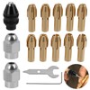 YENOVO 25 Pcs Drill Chuck Collet Set Compatible with Dremel
