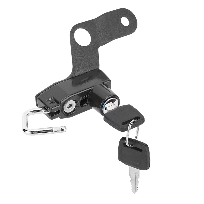 Motorcycle Modification Aluminum Alloy Helmet Lock Mount Hook Fit for