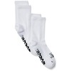 Bonds Men's X-Temp Crew Socks - 2 Pack, White (2